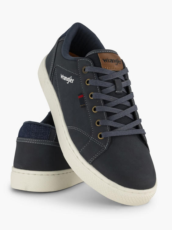 Blauwe sneaker memory foam