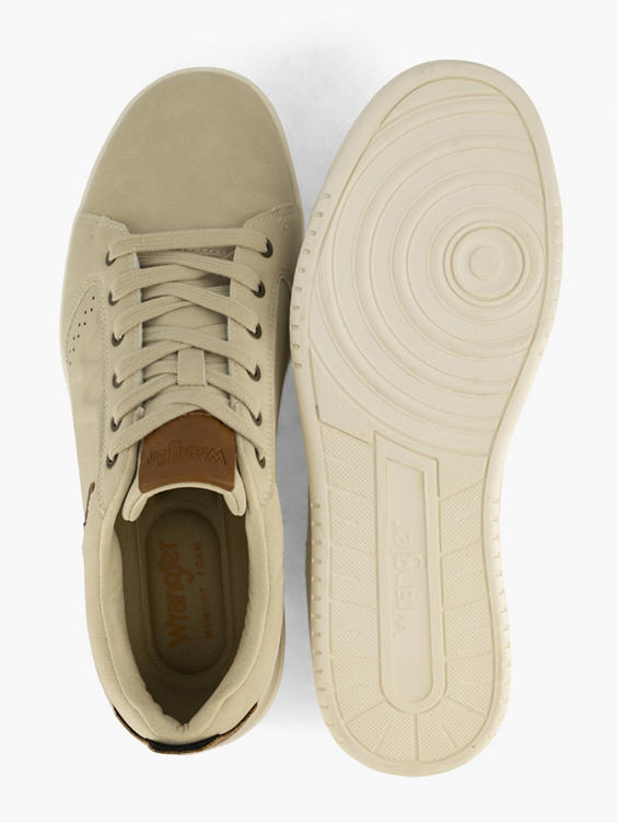 Beige sneaker memory foam