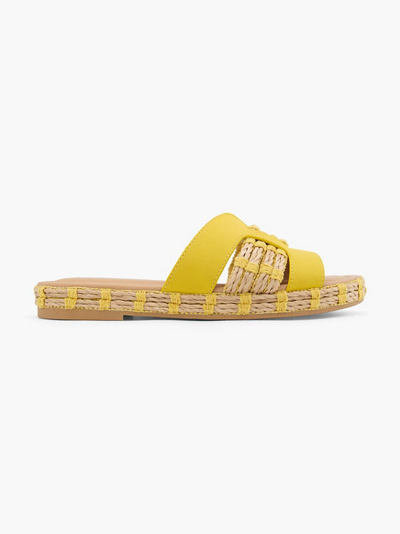 Gele slipper