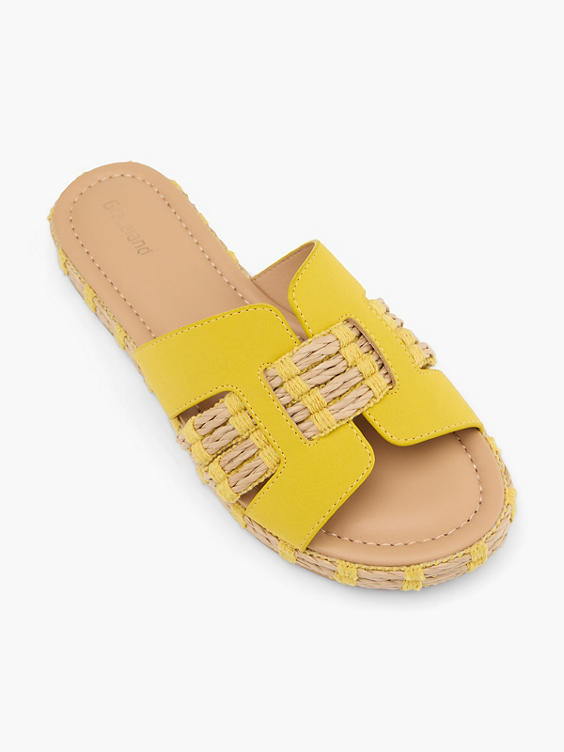 Gele slipper
