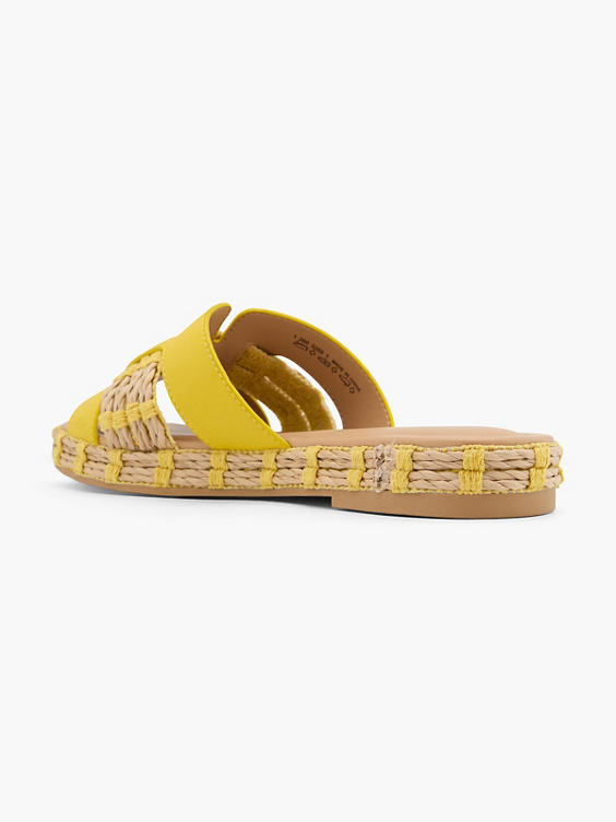 Gele slipper