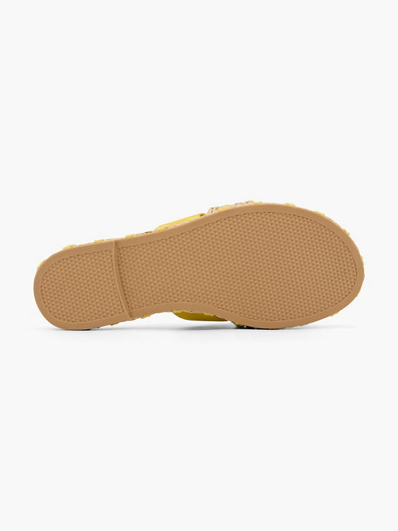 Gele slipper