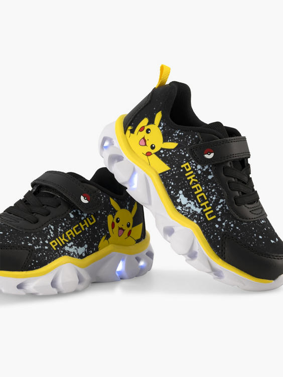 Zwarte sneaker velcro pokémon