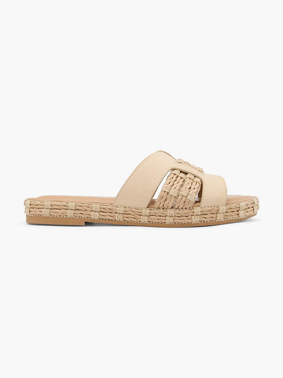 Beige slipper