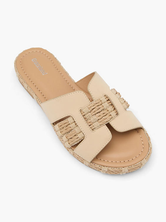 Beige slipper