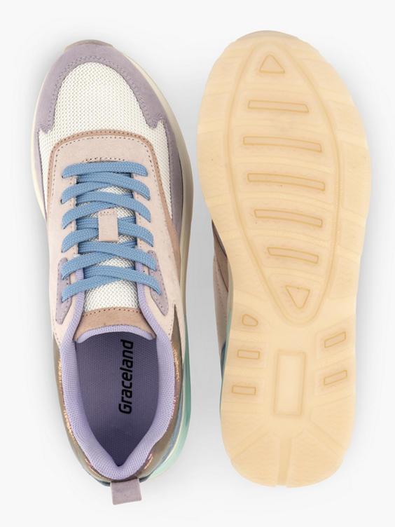 Gekleurde sneaker