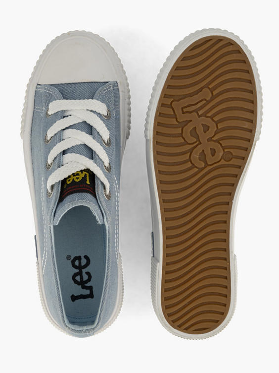 Blauwe sneaker
