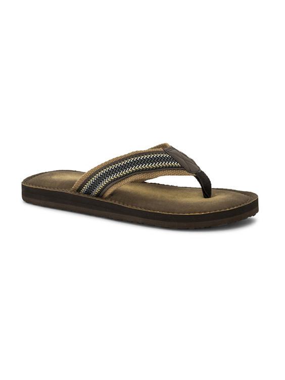 Beige teenslipper 