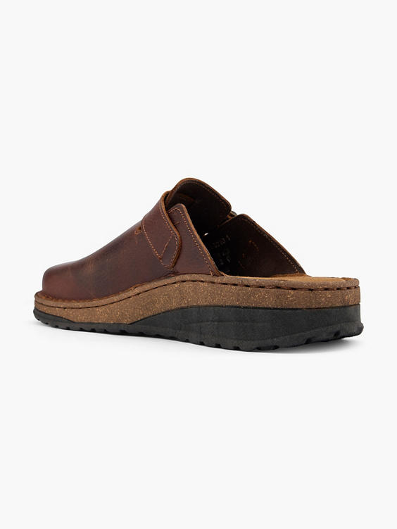 Leder Hausschuh