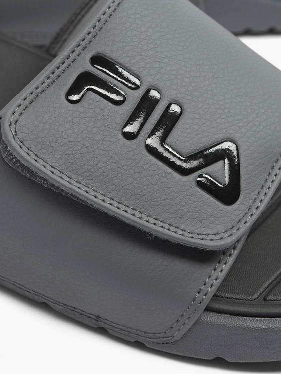 Grijze badslipper 