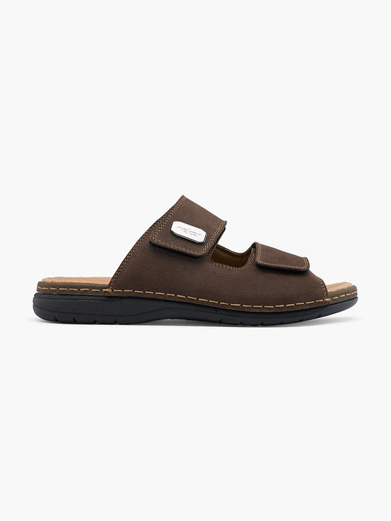 Leder Pantolette
