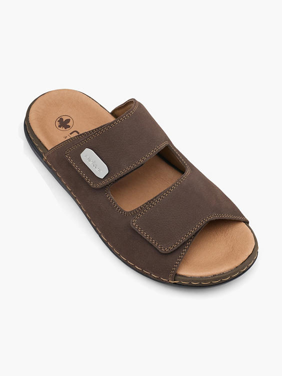 Leder Pantolette