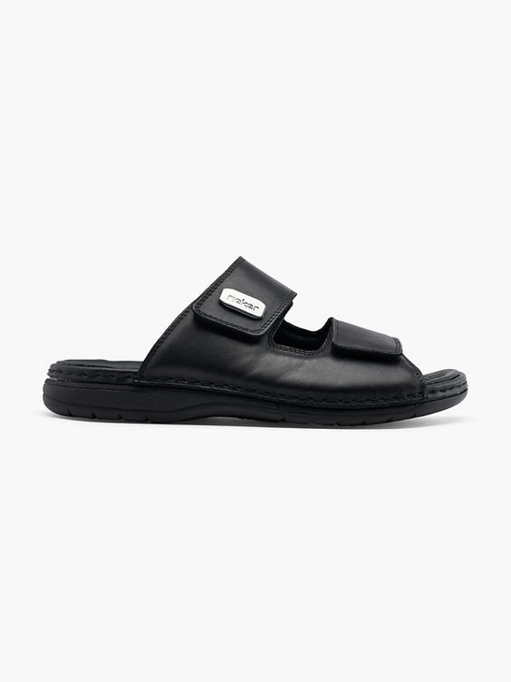 Leder Pantolette