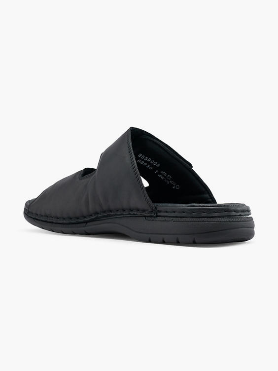 Leder Pantolette