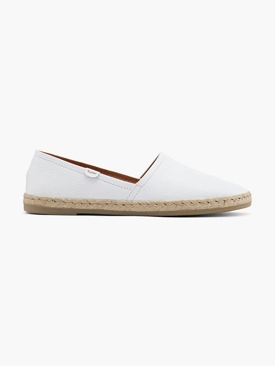 Leder Espadrilles