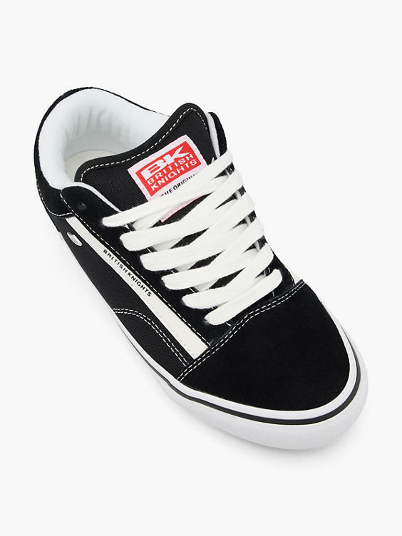 Zwarte canvas sneaker