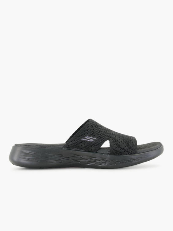 Zwarte slipper 