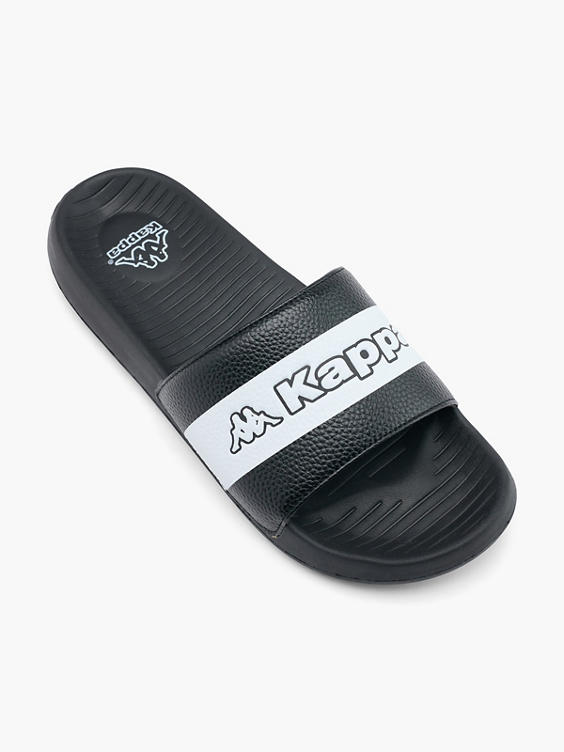 Zwarte badslipper