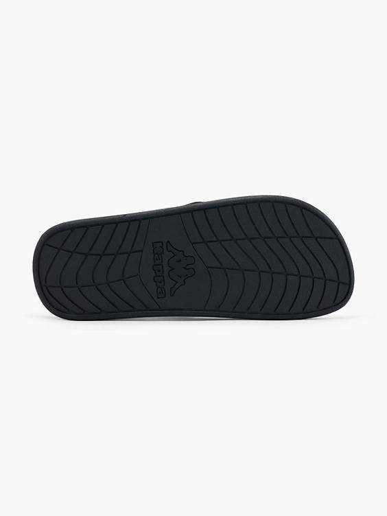 Zwarte teenslipper 