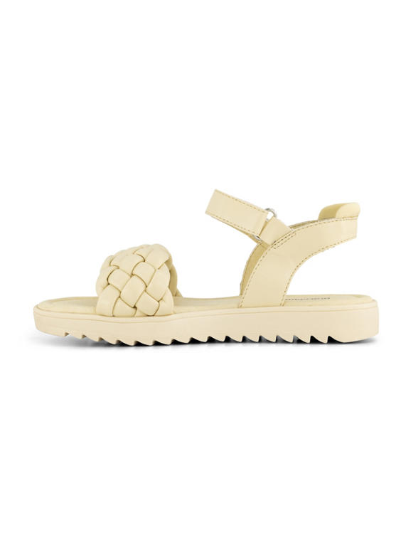 Beige sandaal velcro 