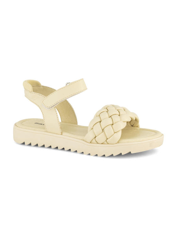 Beige sandaal velcro 