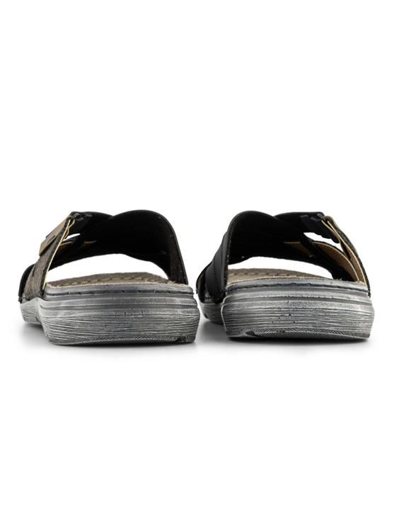 Blauwe comfort slipper 