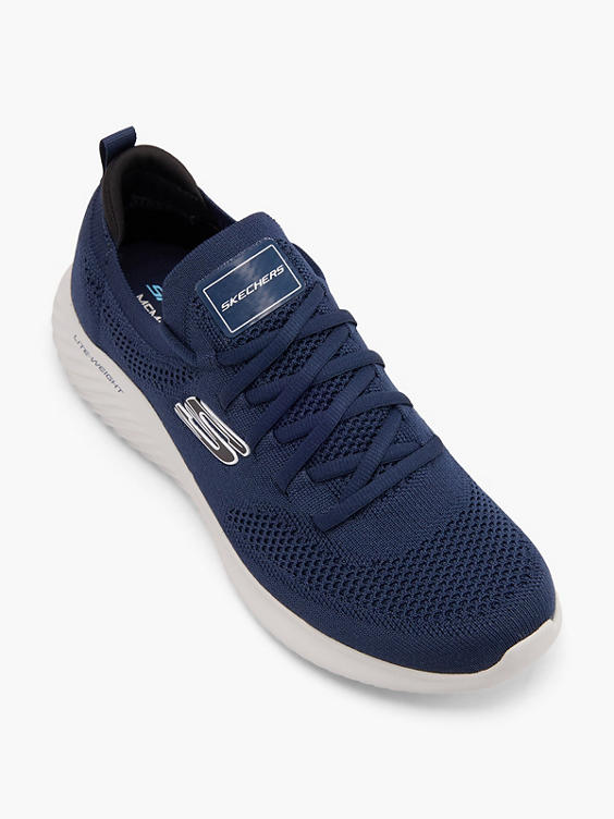 Blauwe sneaker