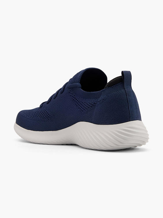 Blauwe sneaker