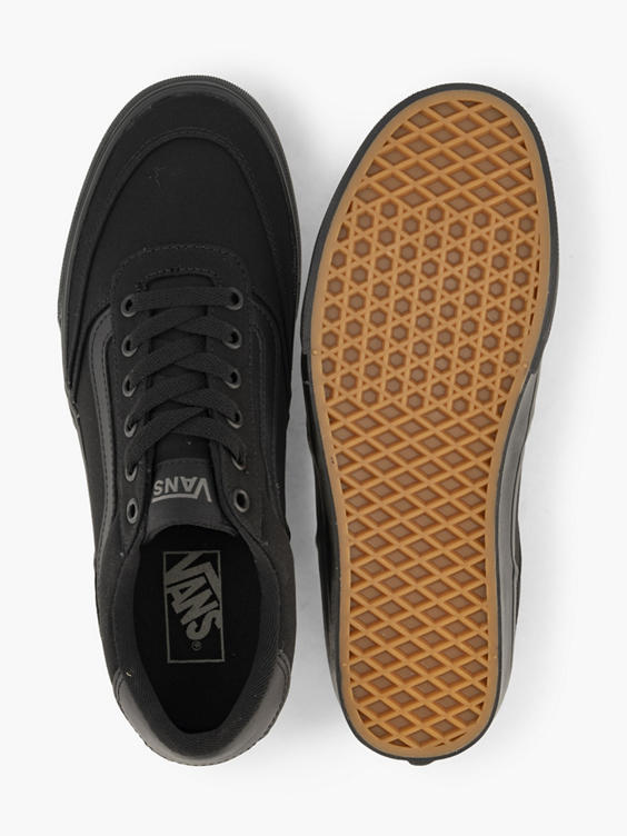 Zwarte canvas sneaker BROOKLYN LS