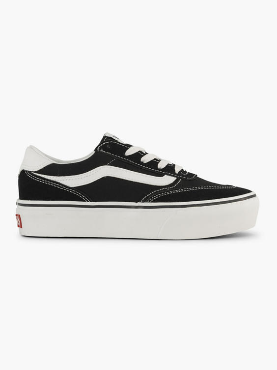 Zwarte canvas sneaker BROOKLYN LS PLATFORM