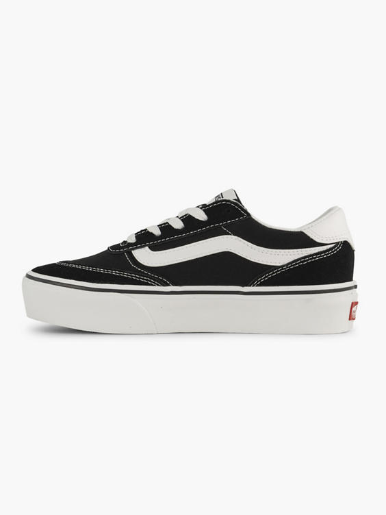 Zwarte canvas sneaker BROOKLYN LS PLATFORM