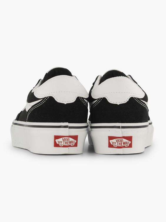 Zwarte canvas sneaker BROOKLYN LS PLATFORM
