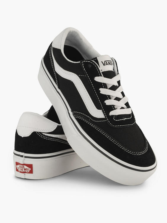 Zwarte canvas sneaker BROOKLYN LS PLATFORM