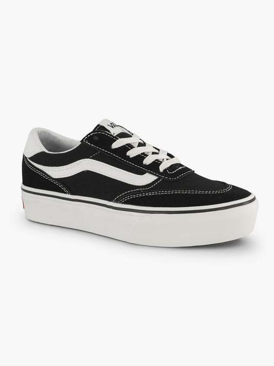 Zwarte canvas sneaker BROOKLYN LS PLATFORM