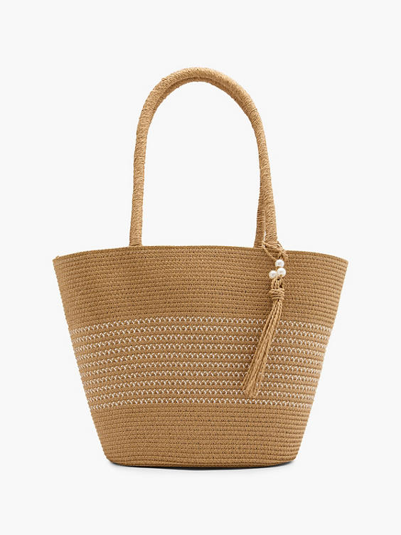 Beige handtas