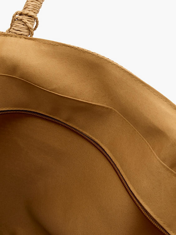 Beige handtas