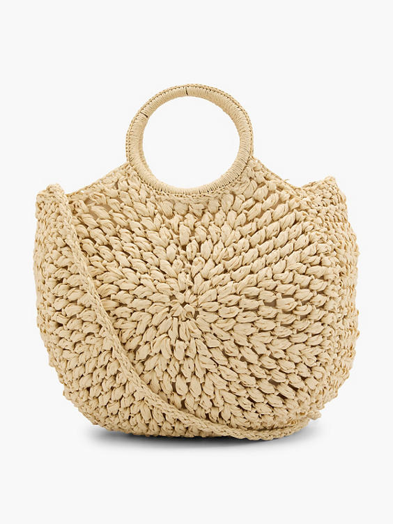 Beige shopper