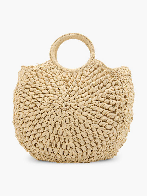 Beige shopper