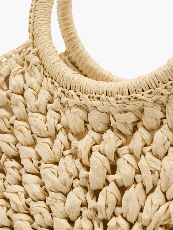 Beige shopper