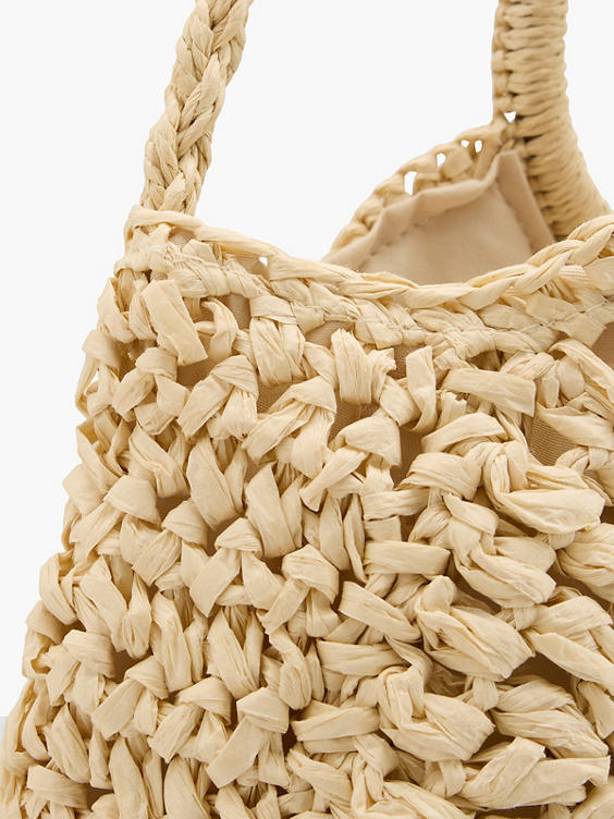 Beige shopper