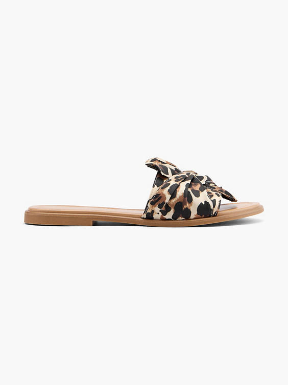 Panterprint slipper sierstrik