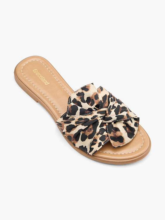Panterprint slipper sierstrik
