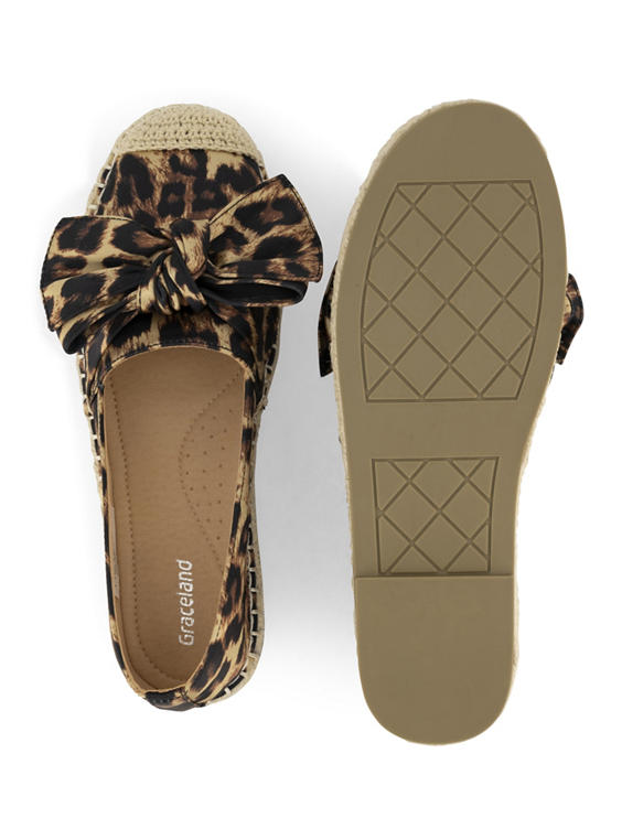 Panterprint espadrille
