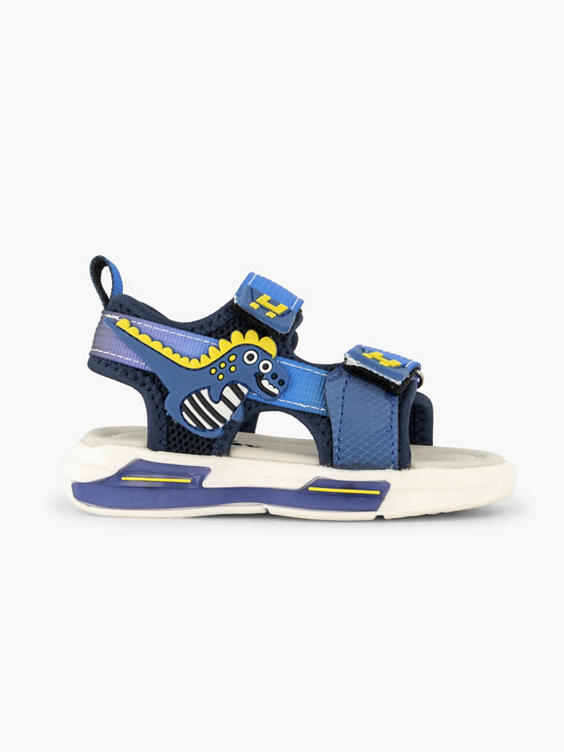Blauwe sandaal