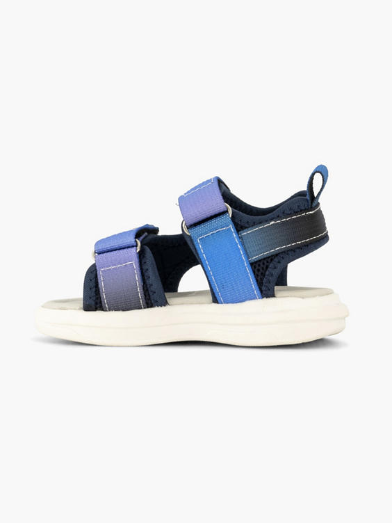 Blauwe sandaal