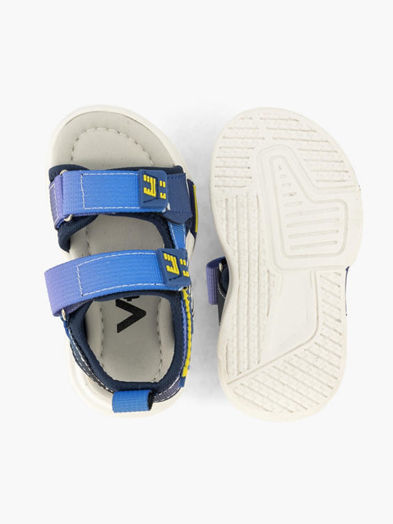 Blauwe sandaal