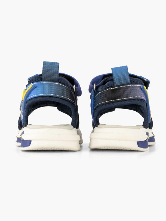 Blauwe sandaal