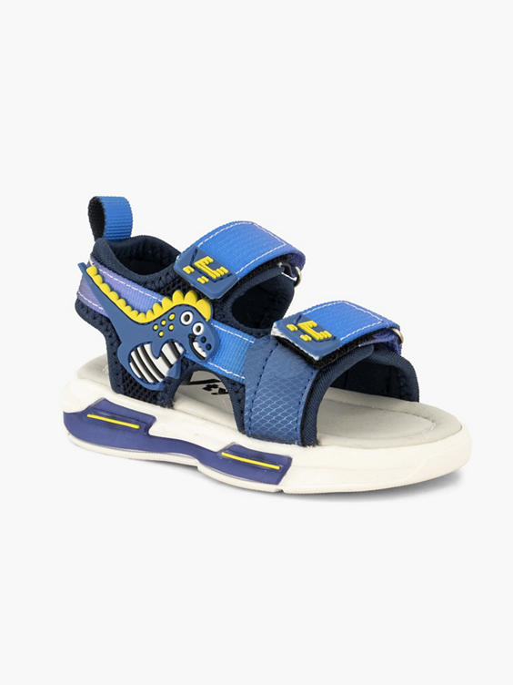 Blauwe sandaal