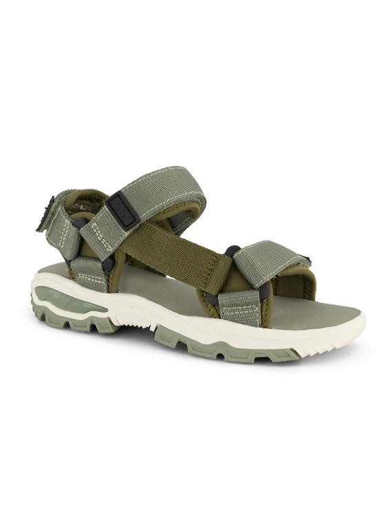 Groene sandaal 