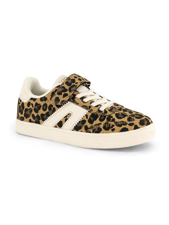 Panterprint sneaker klittenband